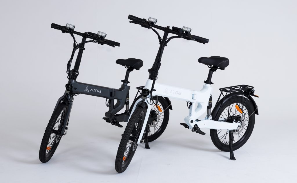 ATOM Full eBike マットグレー/Matte gray+ヘルメット